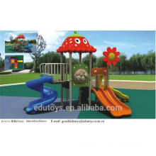 EN71 Aprovado Outdoor Playground Plastic Amusement Slides B10216